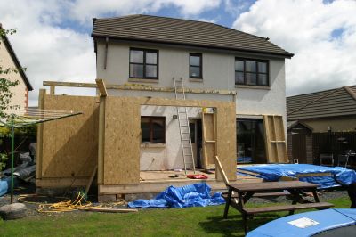 Home Addition Constructing